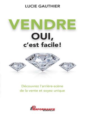 cover image of Vendre oui c'est facile